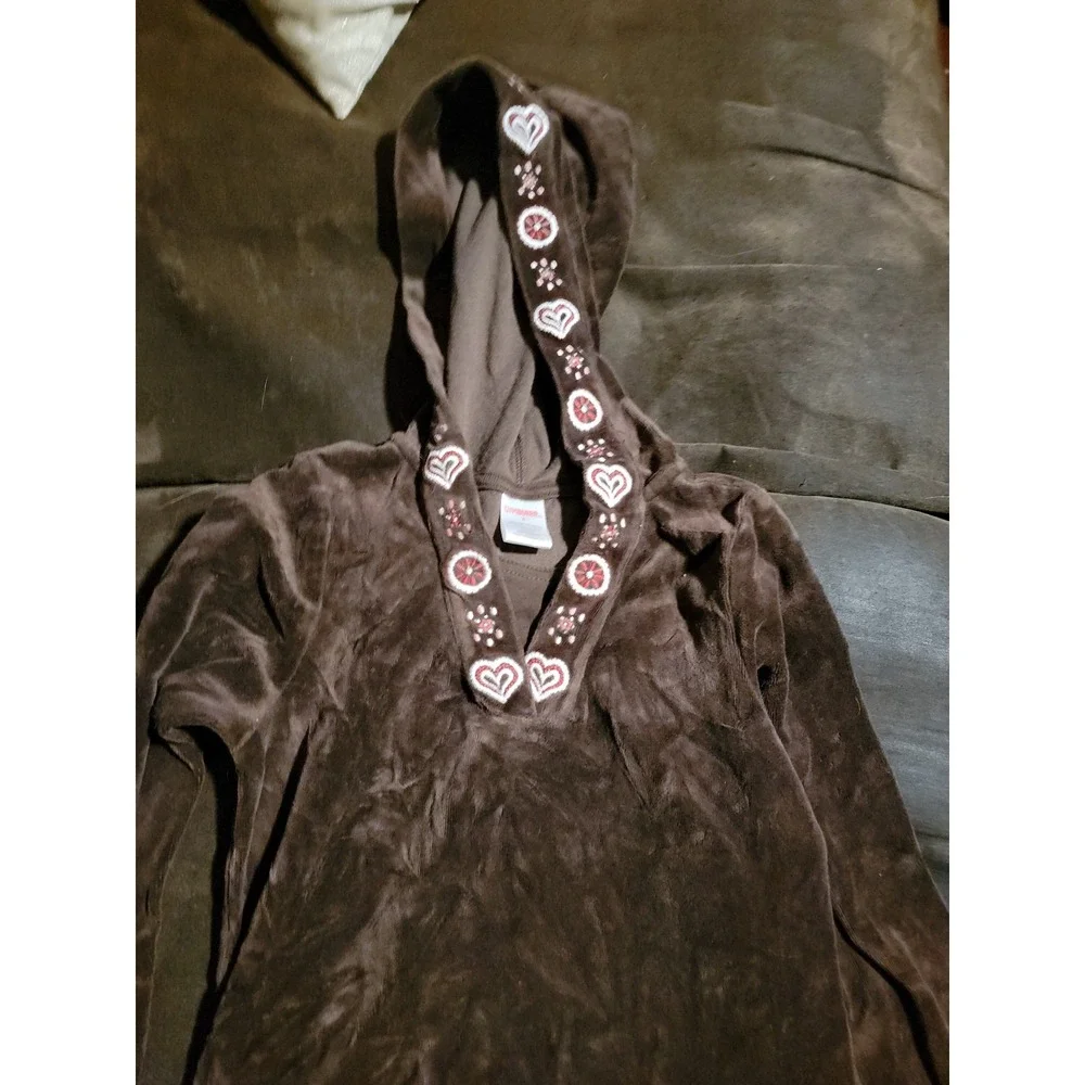 Gymboree alpine sweetie hooded dress‎ 8